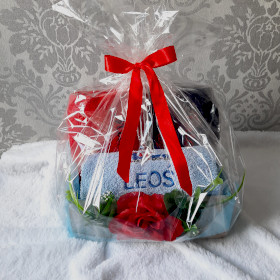 kosz prezentowy na indywidualne zamówienie haftyok.pl